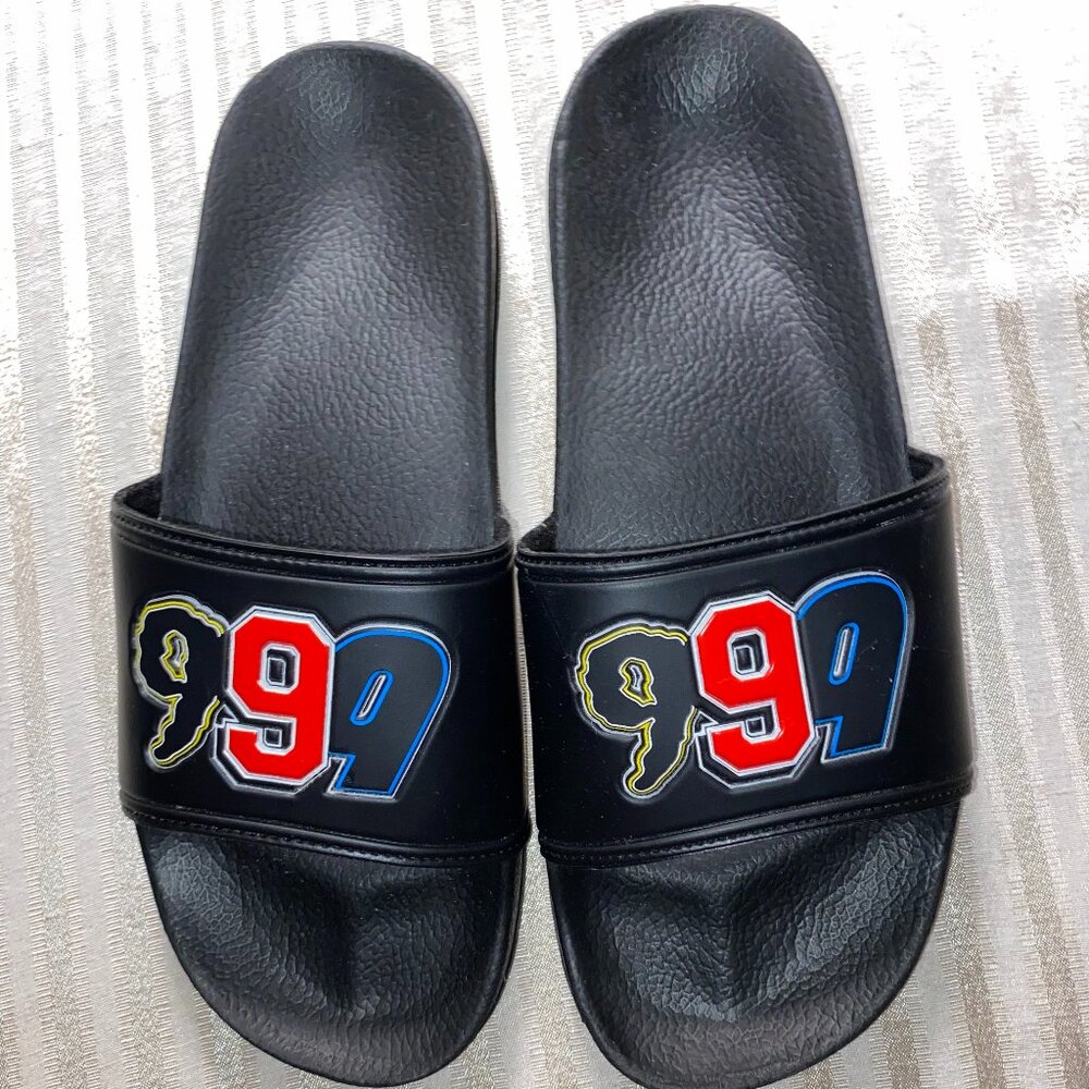 New 999 Juice WRLD Slides with original damaged box Size US 10.5